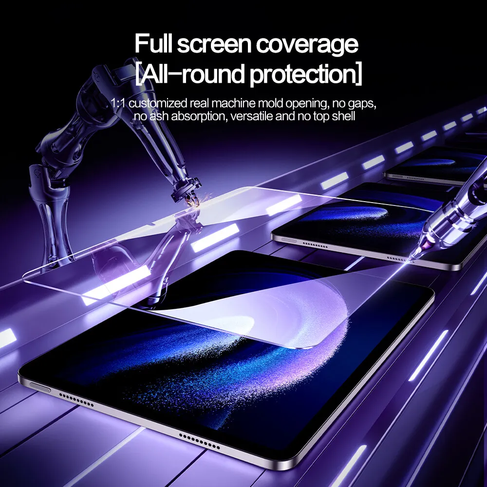 SmartDevil 1PC Screen Protector for Xiaomi Pad 6 Pro HD Tempered Glass Film for Mi Pad 5 Pro with Quick Installation Tool 3