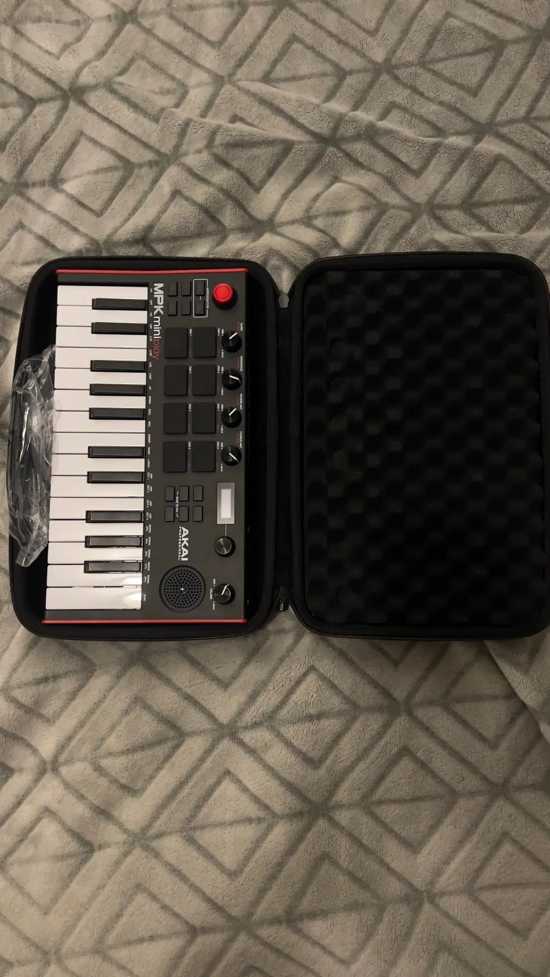 LTGEM Hard Carrying Case for Akai MPK Mini MK2/3 and MPK Mini Play