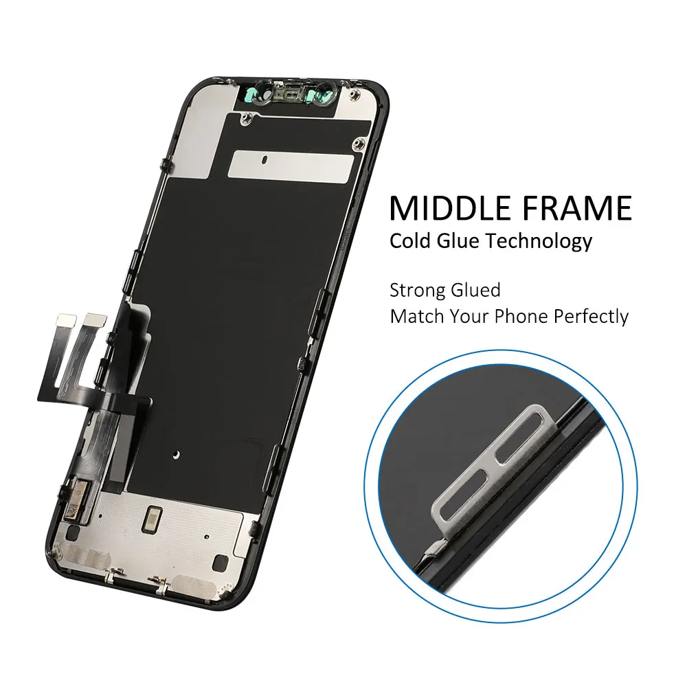 iPhone X XR 11 Pro 12 Mini 13 14 용 10 Pcs ZY Incell iPhone XS Max 용 LCD 디스플레이 터치 디지타이저 어셈블리 화면 교체
