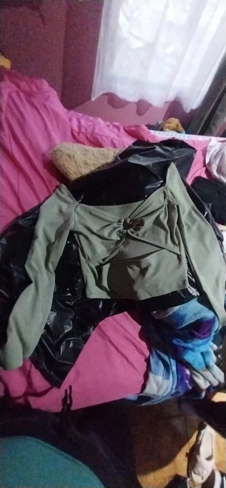 Hollow-Out V-neck Long Sleeve Crop Tops Spring Fall Casual Fashion Women Square Collar Slim Ribbed T-Shirts Backless Tee photo review