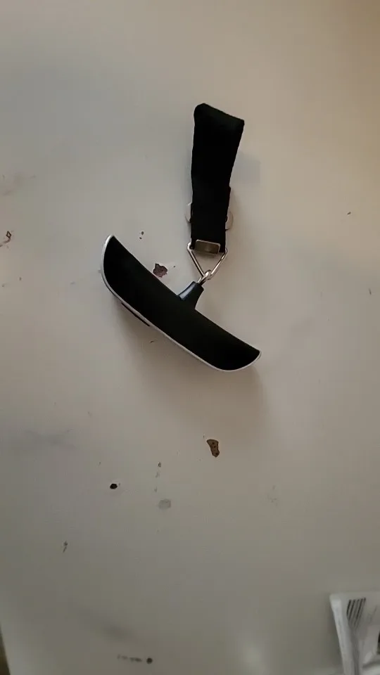 Silver Portable Luggage Scale