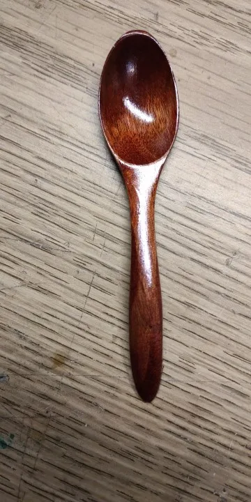 Natural Wood Spoon Bamboo Cooking Utensil Coffee Kitchen Teaspoon Tableware Accessories Spoon Teaspoons for Tea Stirring Spoon photo review