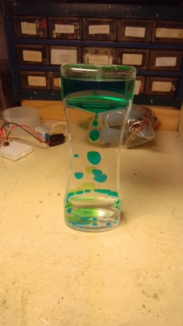 Liquid Motion Bubbler Hourglass Timer photo review