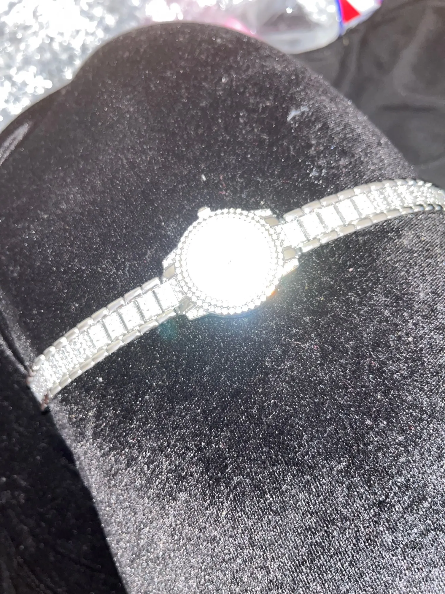 Glamorous Diamond Watches for Women,Luxury Brand,Casual,Crystal Bracelets photo review