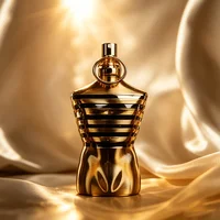 JPG Eau de Parfum 4.2 FL OZ 125ML, Flacon en verre brun à rayures dorées luxueuses, Arôme boisé doux et herbacé superposé, Cadeau de vacances idéal 7