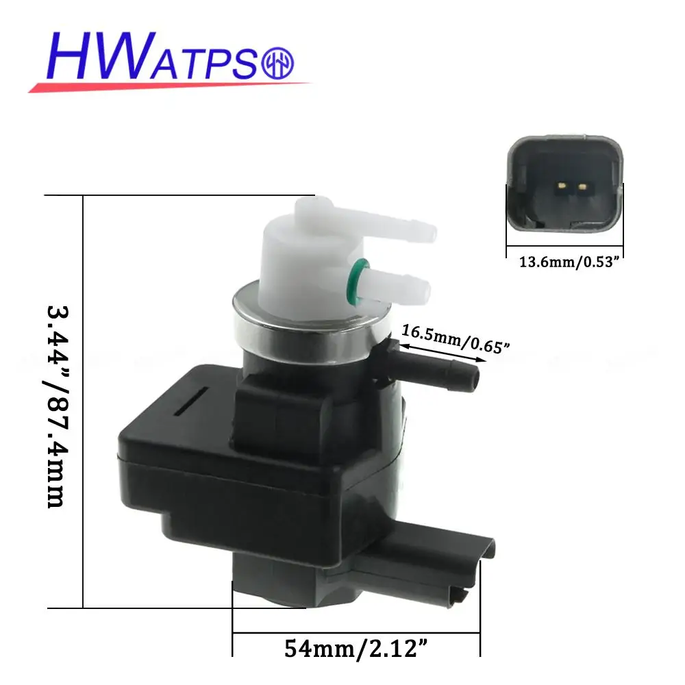 HWATPS Turbocharger Solenoid Valve V759537280 For Peugeot 207CC 308CC 3008 4008 RCZ 1.6T Citroen DS5 C4L C5 C6 1922V6 1922 V6