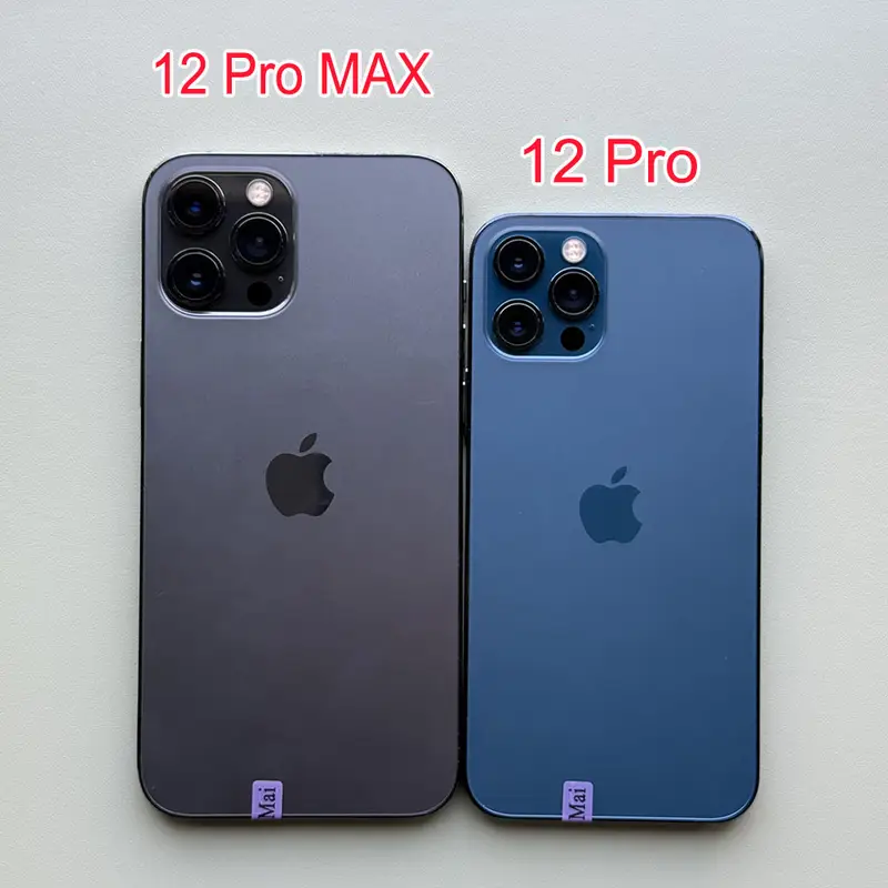 100% Original iPhone 12 Pro 6.1" & 6.7" iPhone 12 Pro Max Smartphone Unlocked 128GB/256GB ROM IOS A14 Face ID 5G Cellphone - Image 2