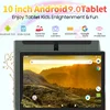 10.1 INCH Gift Stand Silicone Z80 RAM 2GB ROM 32GB Android 9.0 Phone Call Kids Tablet A53 1.5 Ghz Quad Core MTK6737 Dual Camera 1