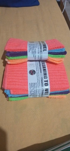 Pano Microfibra Automotiva Flanela Anti-risco 30x30 (5 Uni) - Neverdie Store photo review