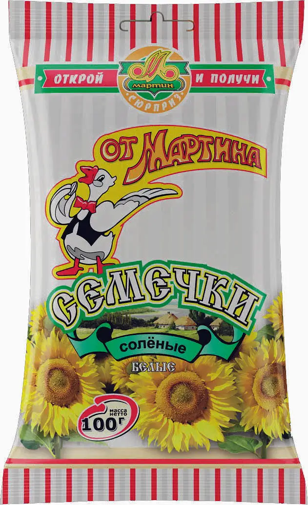 Упаковка 40 штук Семечки "От Мартина"