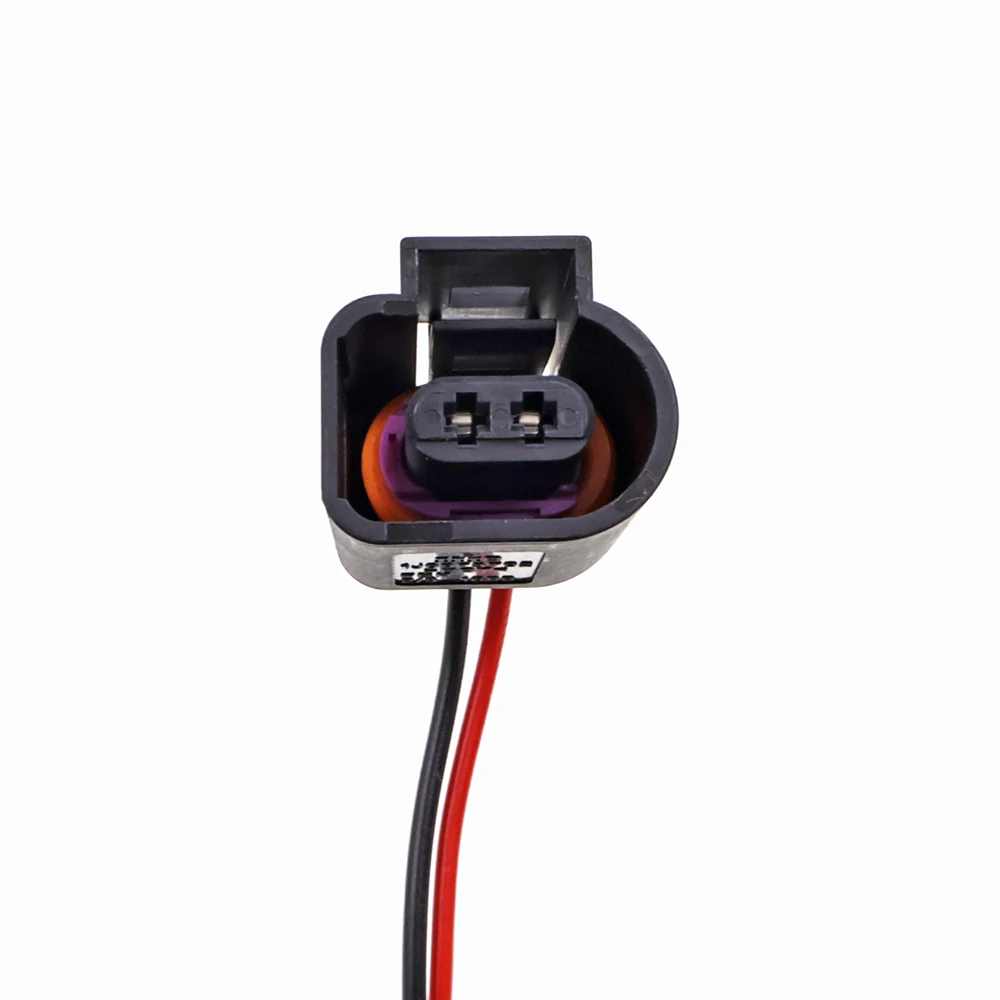 1J0973702 Cam Crankshaft Temp. Sensor Water Pump Wiring Harness Connector 2 Pin For Audi A4 A6 VW Jetta Beetle Golf MK 6RD820535