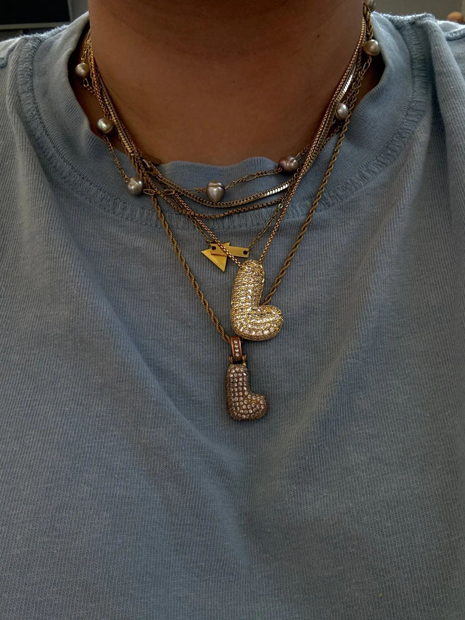 A-Z Letters Pendant Necklace photo review