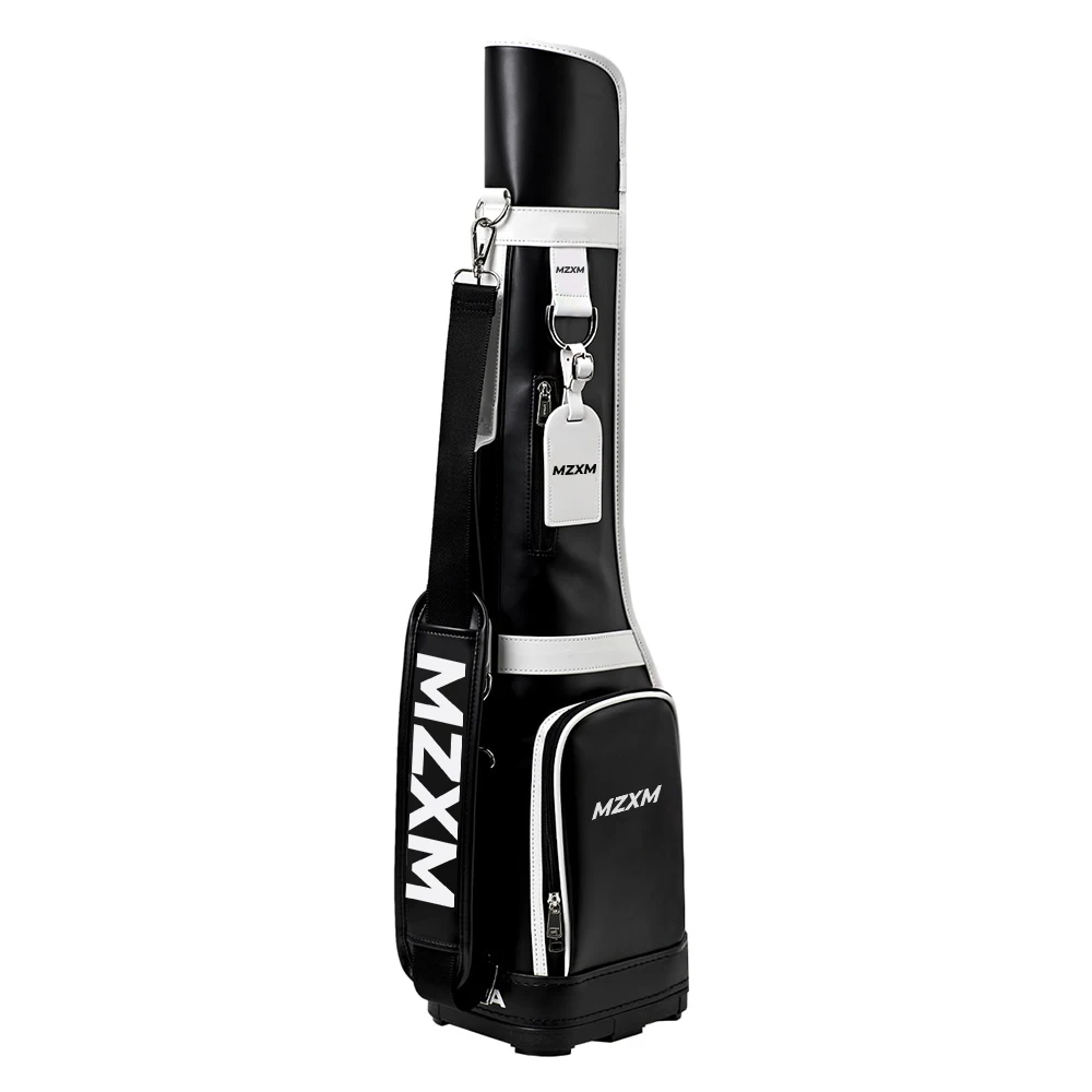 

Small Golf Bag of New Golf Brand Black Color Basic Style PU Golf Bag Convenient for Golfer to Move Short Distant Golf Bag