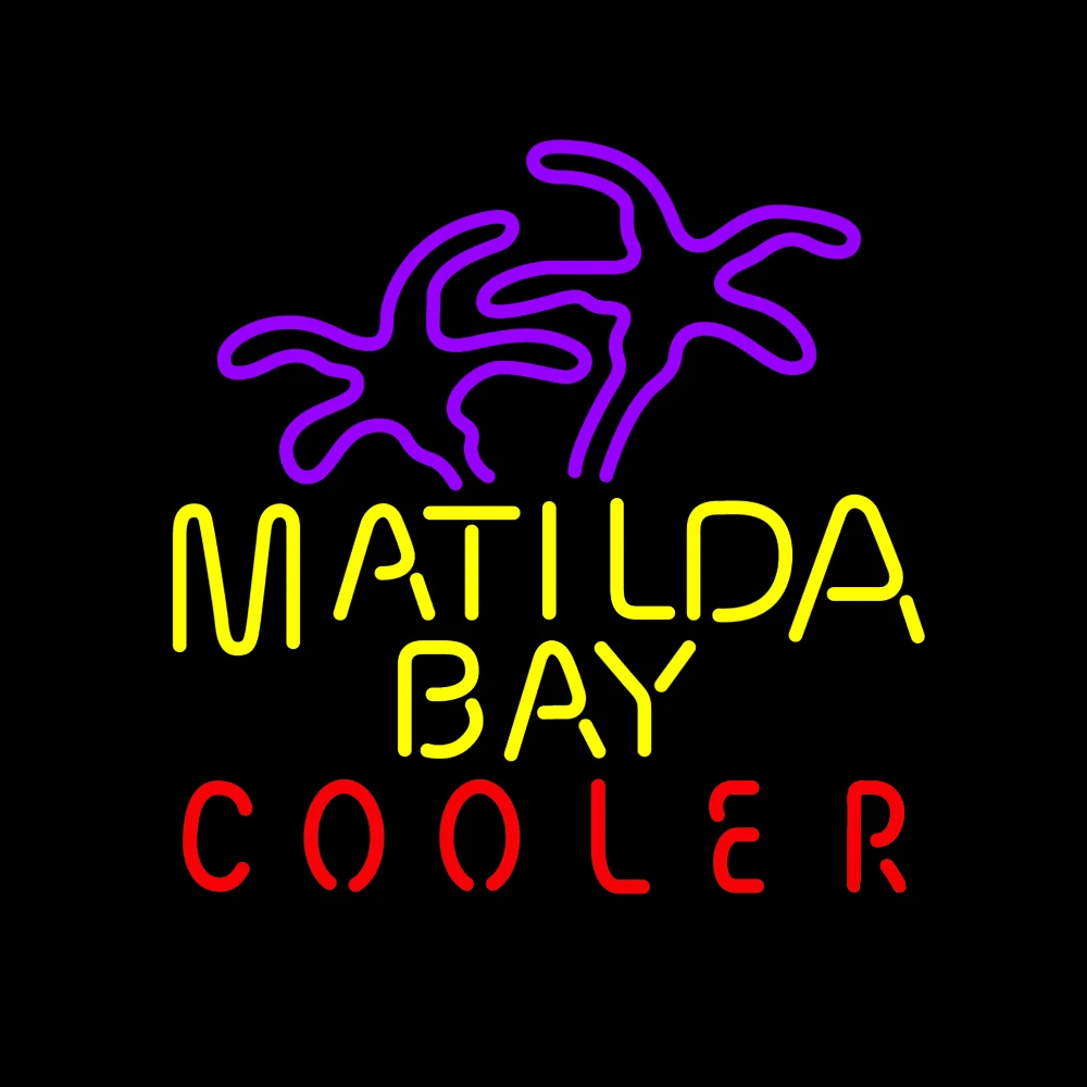 Matilda Bay Cooler Brewery Australian Craft Beer Neon Sign Handmade