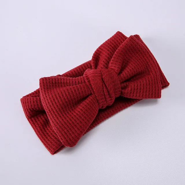 Charming Baby Bowknot Headwrap: Elastic Hair Accessory