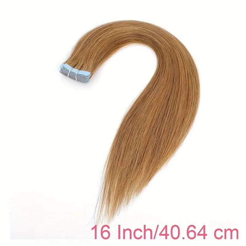 Honey Color Tape In Hair Extensions Remy Human Hair