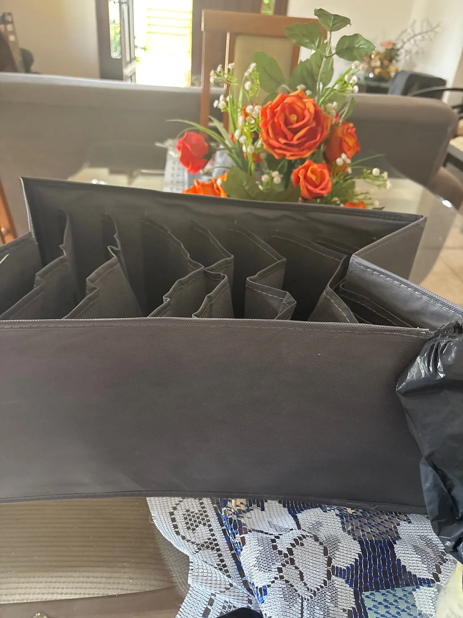 Organizador De Calça Jeans/Organizador De Guarda Roupa Arrumados/Caixa De Armazenamento De Roupas Arrumados - Neverdie Store photo review