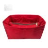 For Speedy 25 30 35 40 20 insert Bags Organizer Makeup Handbag Organize Inner Purse Portable base shaper Premium nylon (Handmad 1