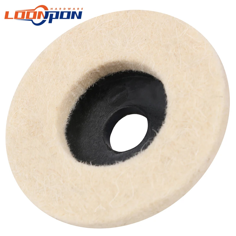 Loonpon 50mm/75mm Wool Polishing Wheel Polishing Pads Angle Grinder Wheel Felt Polishing Disc for Metal Marble Glass Ceramic 9 Loonpon 50mm/75mm Wool Polishing Wheel Polishing Pads Angle Grinder Wheel Felt Polishing Disc for Metal Marble Glass Ceramic
