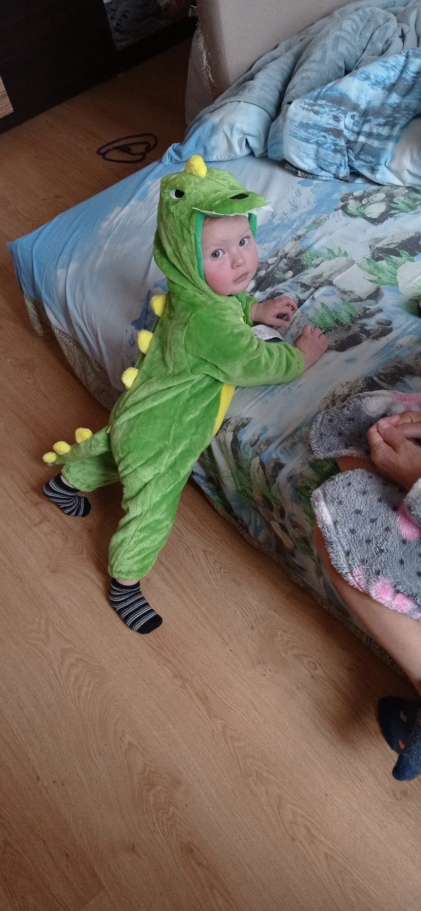 Kids Dinosaur Onesie Costume photo review