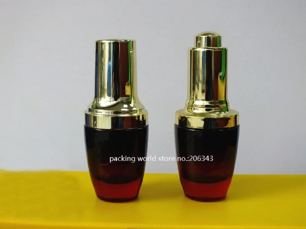 20ml-red-glass-bottle-with-gold-press-pump-for-serum-lotion-foundation-emulsion-containing-pump-bottle