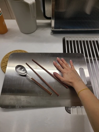 Silver Slice - La planche à découper durable en inox