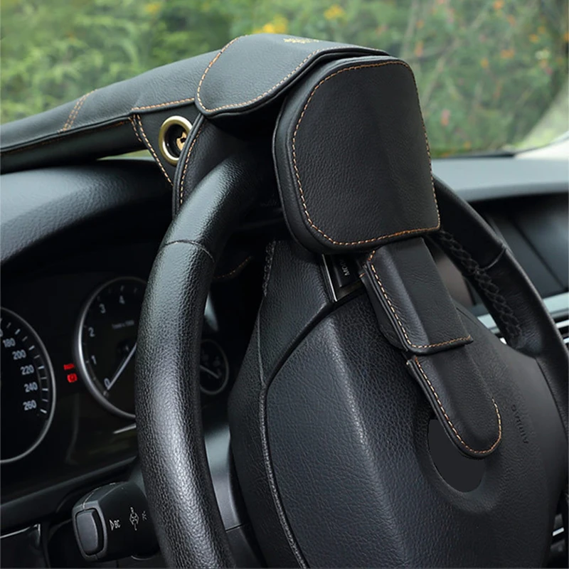 Anti-Theft Steering Wheel Lock Auto Lock System Security Tucks SUV All Style Cars Caravan Accessories 2.5kg