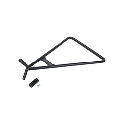 Black Triangle Side Motorcycle Kickstand Stand - Universal Enduro Dirt Pit Bike Motocross (Black)