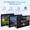 A10 Tablet Android 14 10 Inch Tablets 10GB RAM 64GB ROM 1TB Expand Widevine L1 5000MAH Battery Dual Camera WiFi6 Face Unlock 4