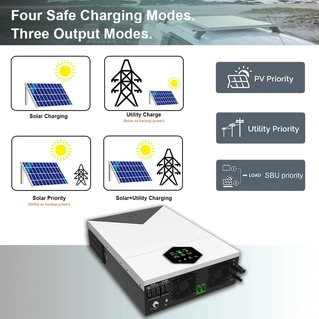 Solar Wlan Hybrid Inverter Wechselrichter 48v 6,2Kw in Bayern - Bad  Reichenhall