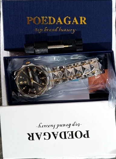 POEDAGAR Luxury Man Wristwatch photo review