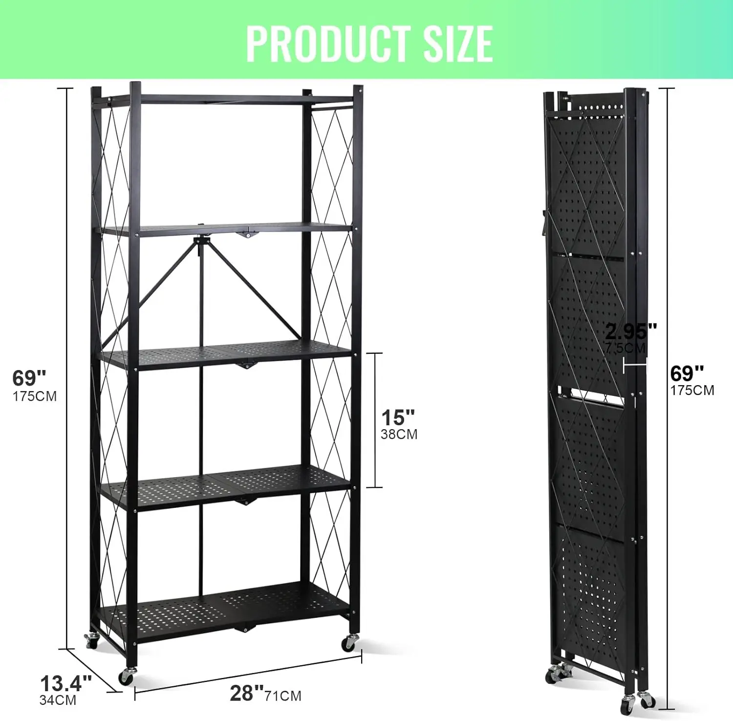 أرفف تخزين قابلة للطي ، أرفف تخزين ، خزانة مطبخ ،...