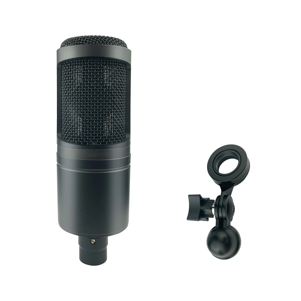 New Arrival AT2020 Professional Microfone Condenser Recording Studio