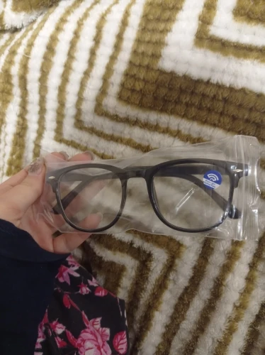 Transparent Computer Glasses Frame Women Men Anti Blue Light Round Eyewear Blocking Glasses Optical Spectacle Eyeglass photo review