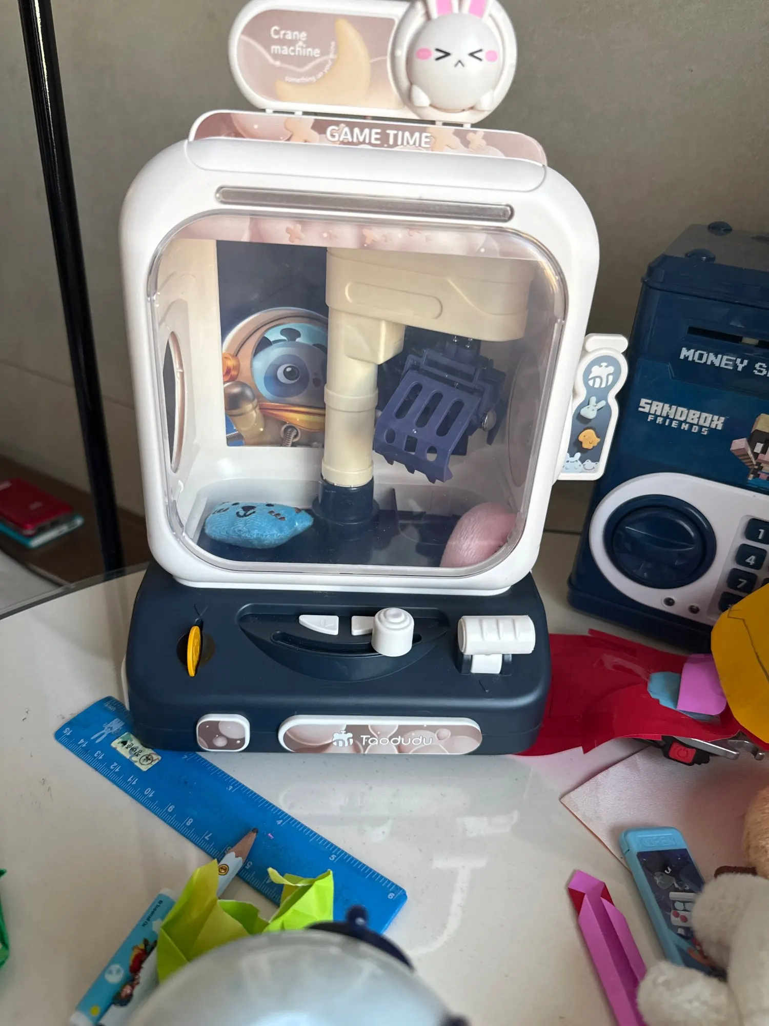 Mini Claw Catch Toy Crane Machine photo review