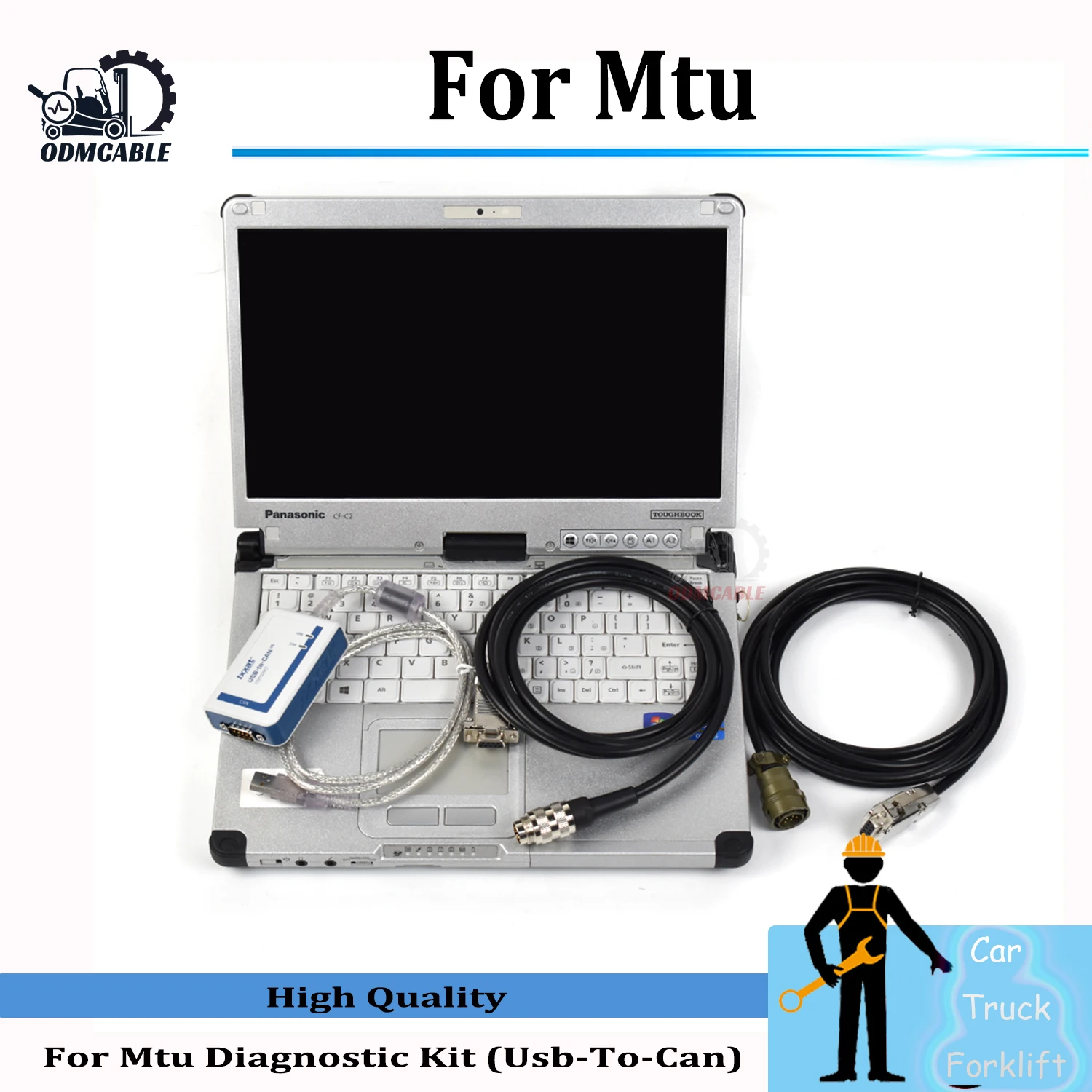 

Daignostic Scanner Mtu Diagnostic Kit Usb-To-Can Mtu Diasys 2.72 Medc Adec Full Kit Mtu Diasys Mut Medc Cable with CFC2 laptop