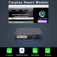 Wireless CarPlay Android Auto Decoder For Mercedes Benz GLK W207 W212 W204 SLS W218 NTG 4.0 NTG4.5 NTG5.0 BT AUX GPS Car Module 7