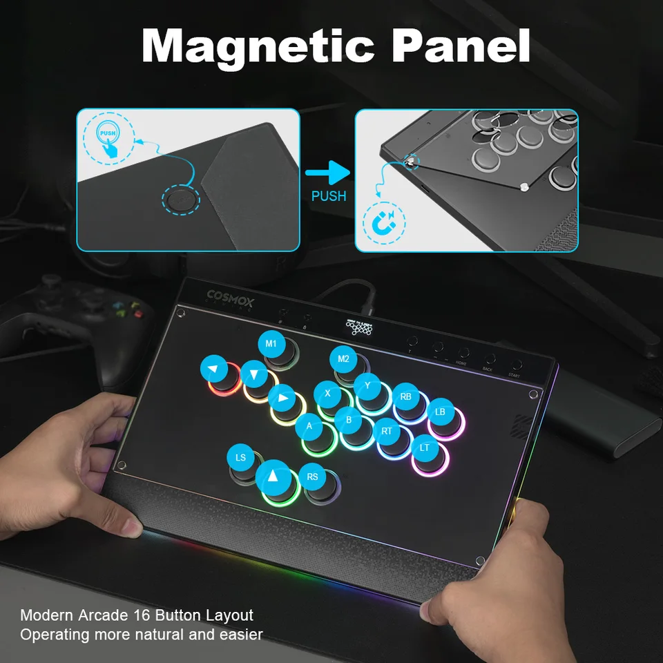 Haute42 C16 マグネット式ヒットボックス レバーレスアーケード