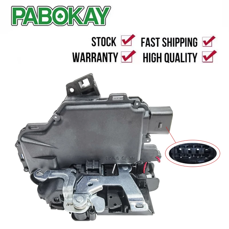 

FS FRONT RIGHT SIDE OE 3B1837016A FOR GOLF 4 IV MK4 SEAT SKODA PASSAT BORA LUPO NEW BEETLE CENTRAL DOOR LOCK ACTUATOR