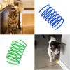 4/48Pcs Cat Spring Toy Cat Spiral Toys Interactive for Indoor Colorful Cats Plastic Springs Coil Pets Relieve Boredom Toys 6