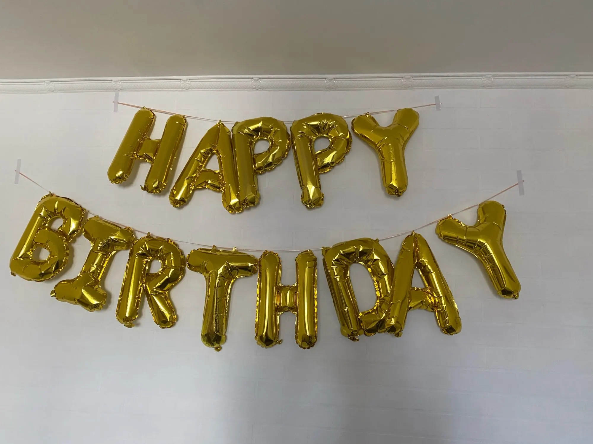 Blue Foil Birthday Balloon Set photo review