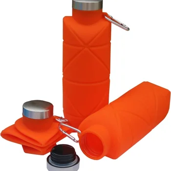 New Creative Silicone Folding Water Cup Outdoor Portable and Scalable Water Cup Sports Water Bottle Travel Water Cup Handy Cup