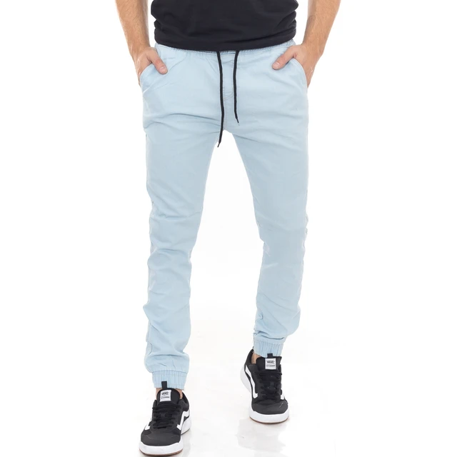 Calça Jogger Jeans Com Elástico Masculina