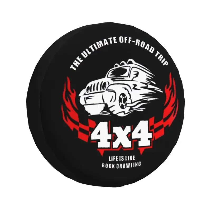 Чехол для автомобильной шины 4x4 Overland, протектор запасного колеса для прицепа 4x4, для Mitsubishi Pajero, 14 