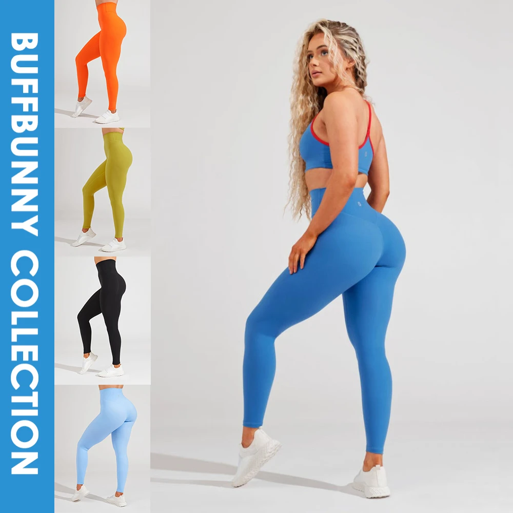 Buffbunny Leggings Yoga High Waist Push Up Sport Women Fitness Trainer