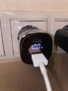 Зарядное устройство Essager с цифровым дисплеем, 33 Вт, с USB-портом ...