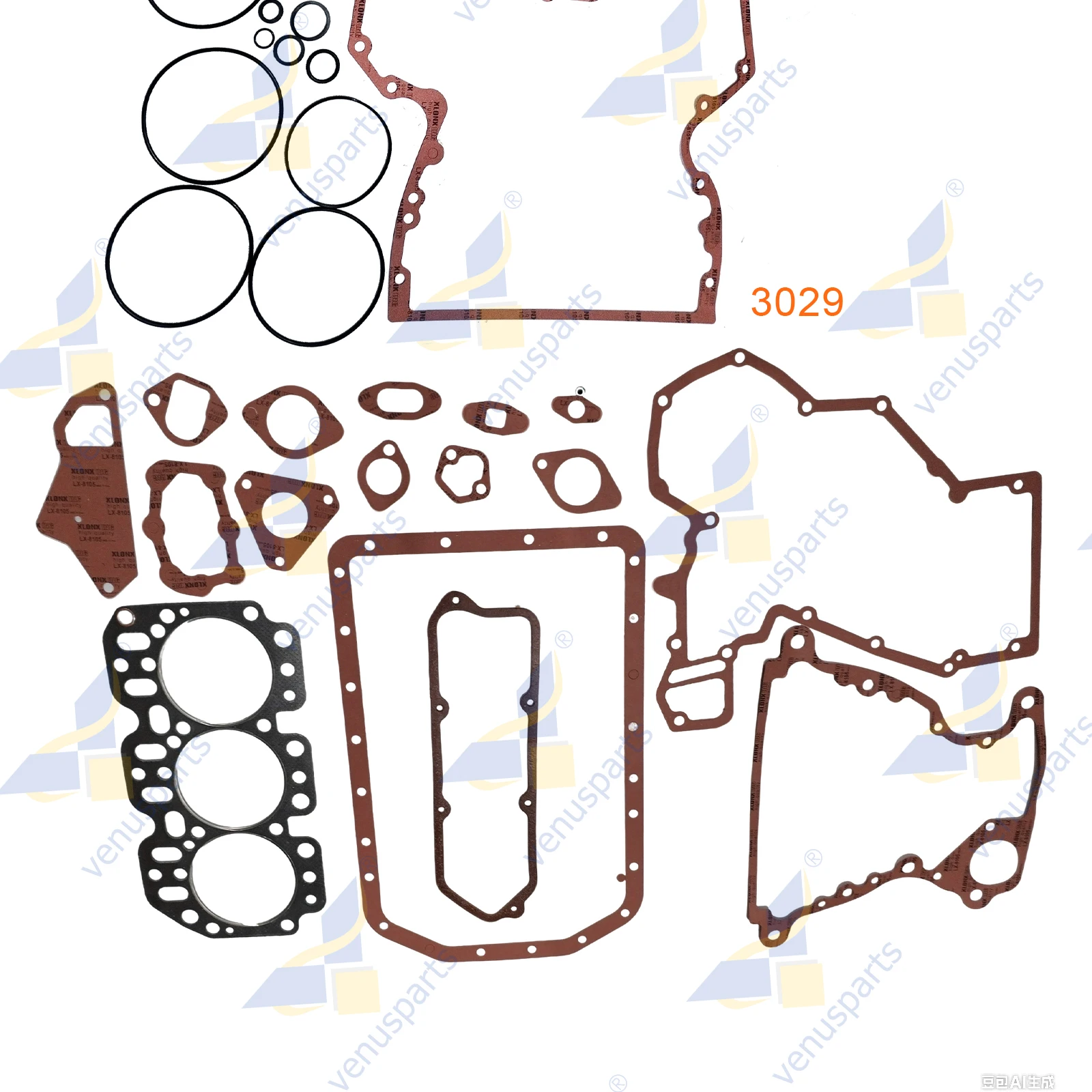 R-AR53626 Full Gasket Set Fits John Deere