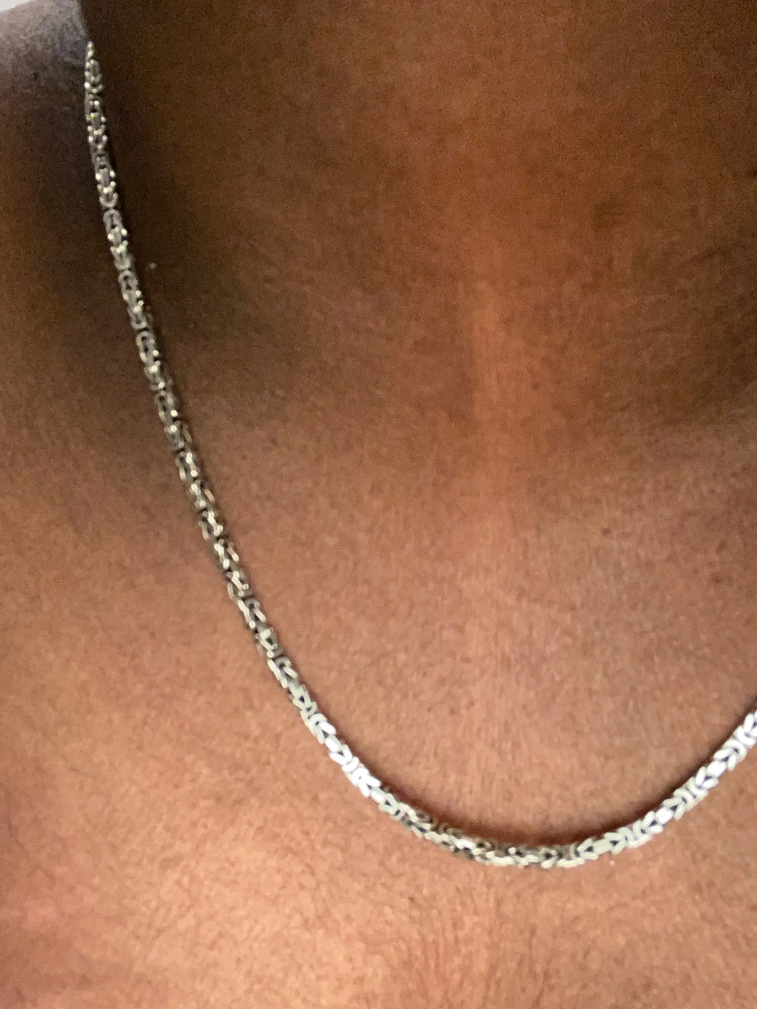 Vintage silver chain