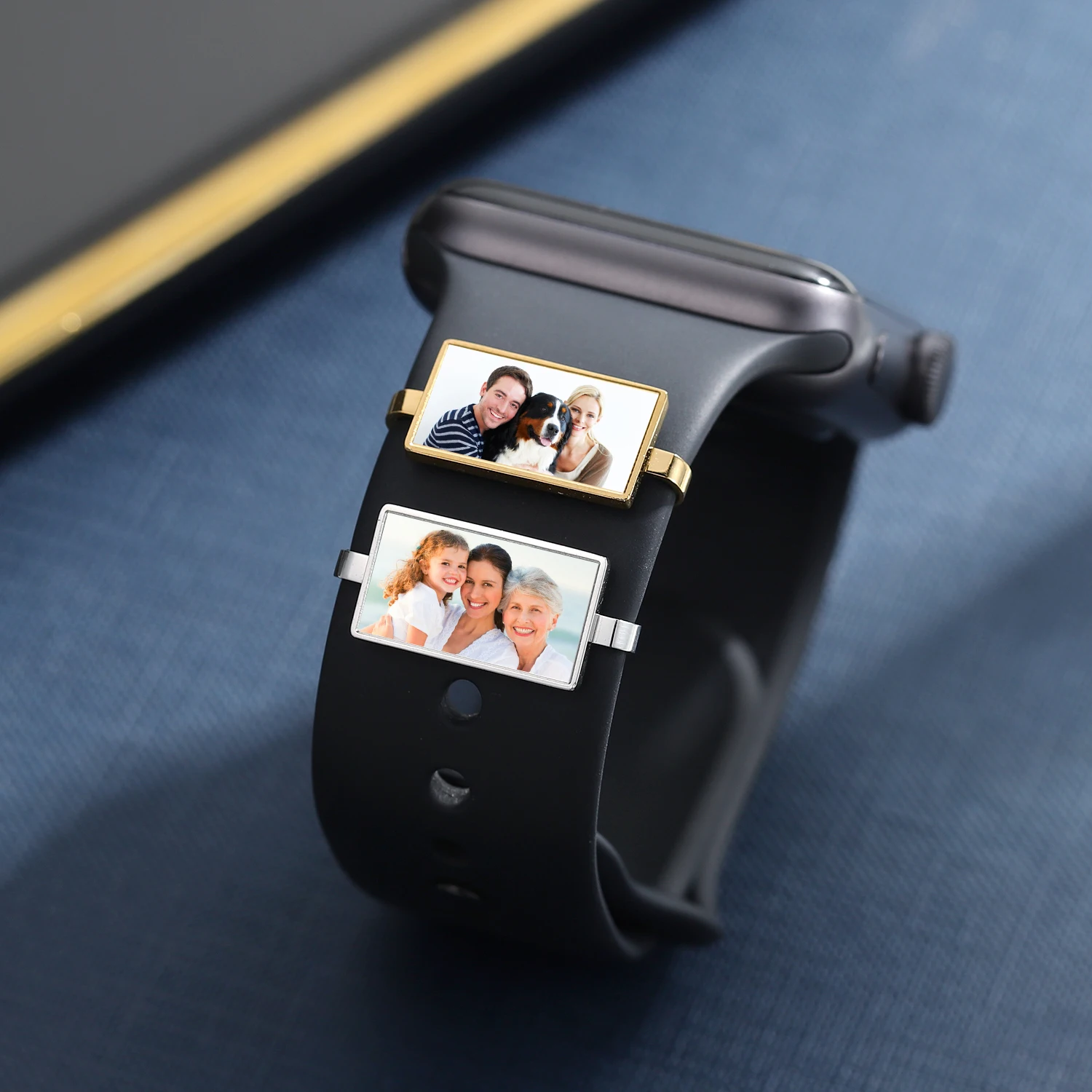 Custom apple watch charm sale