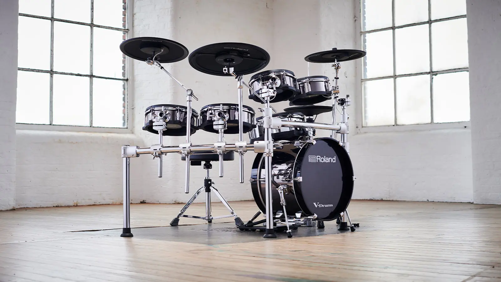 Selling Fast Roland TD-50K Electronic V-Drum Kit V Drums TD 50-NEAR MINT